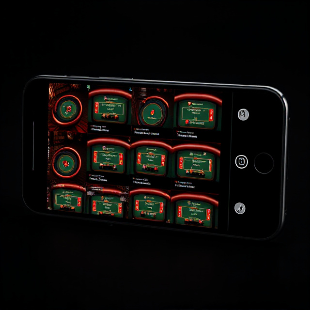 Mobile screen showing multiple live baccarat tables