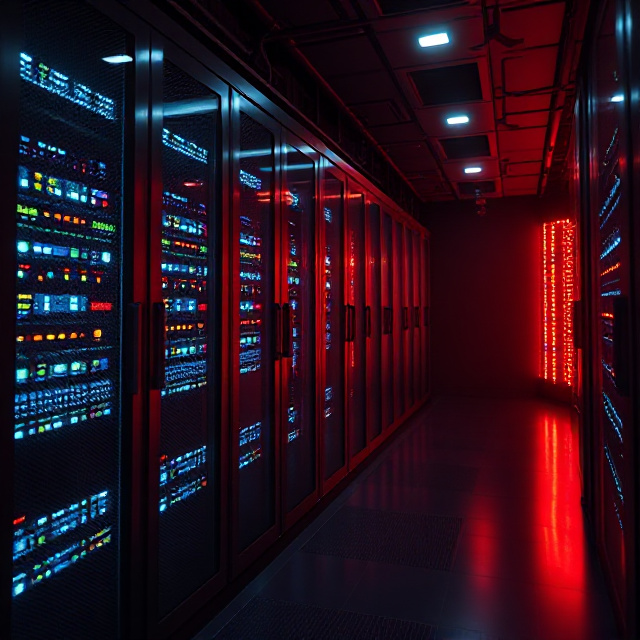 Secure server room representing certified live casino data