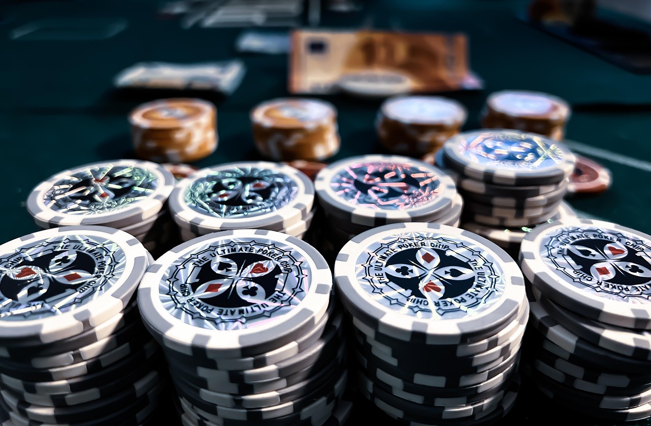 Poker chips for bankroll management